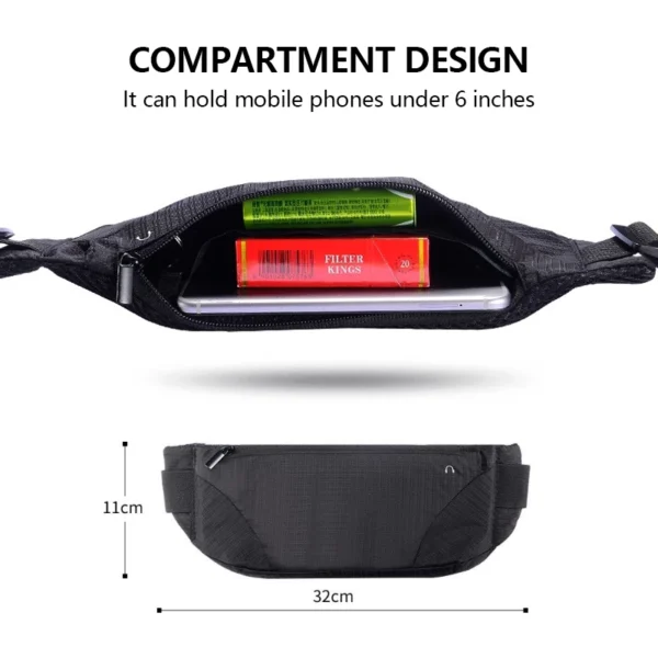 Unisex Waterproof Waist Bag