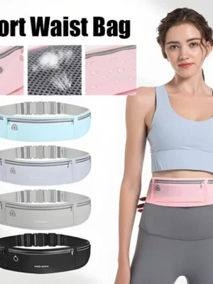 Adjustable Waterproof Running Waist Bag