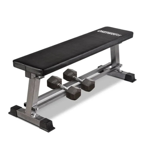 Weightlifting Training Bench With Dumbbell Rack