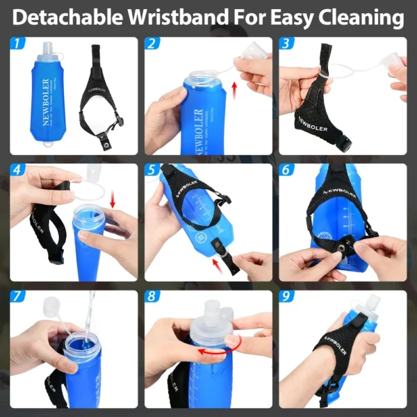 Foldable Soft Water Bottle