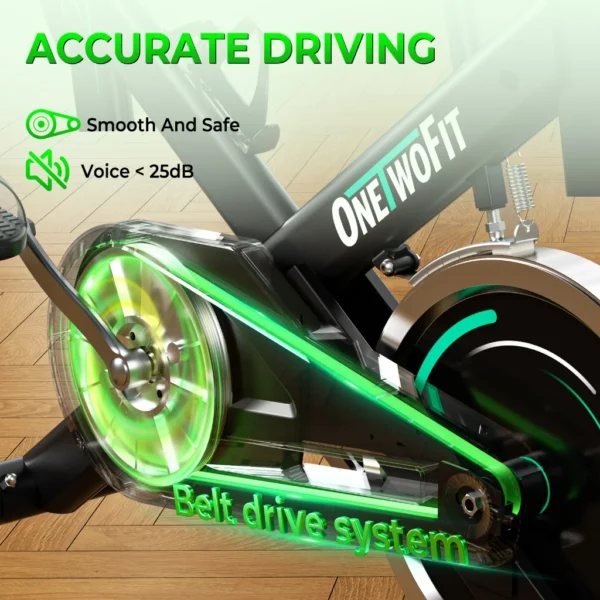 Indoor Spinning Bike With LCD Monitor